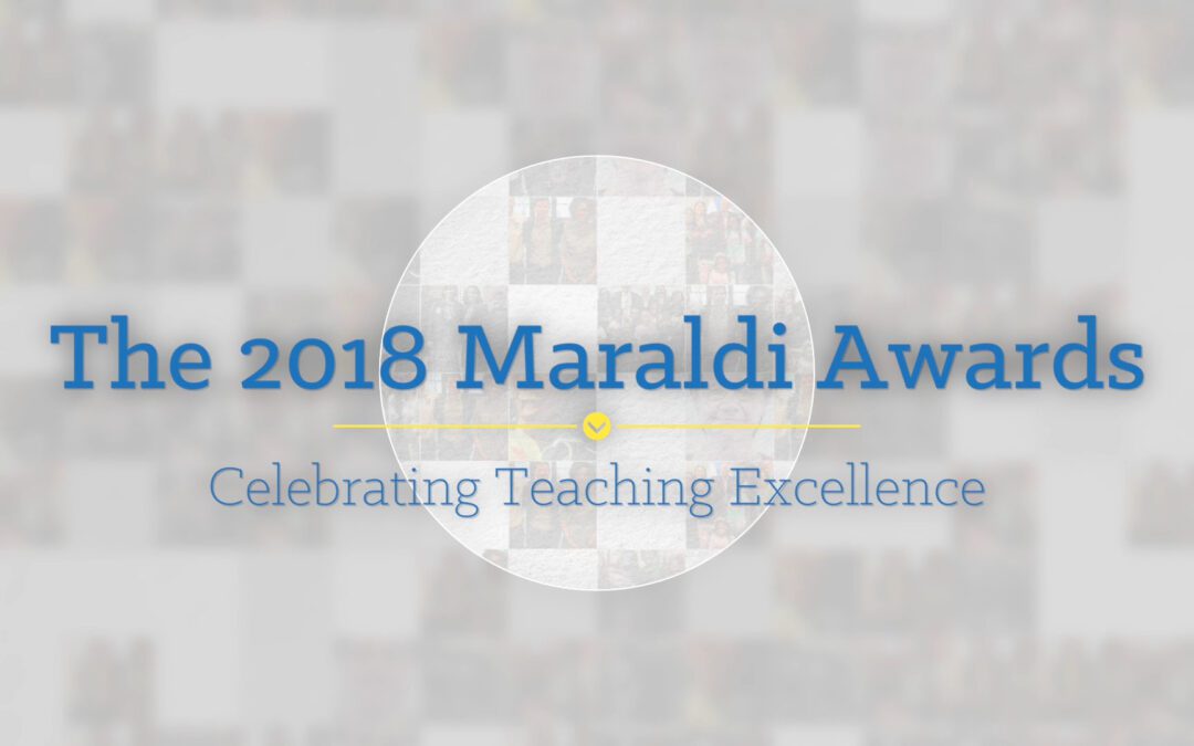 The 2018 Madeleine Maraldi Awards