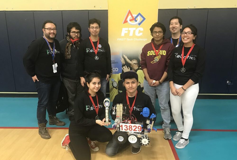 Solorio High School Robotics Team Heads to State Finals