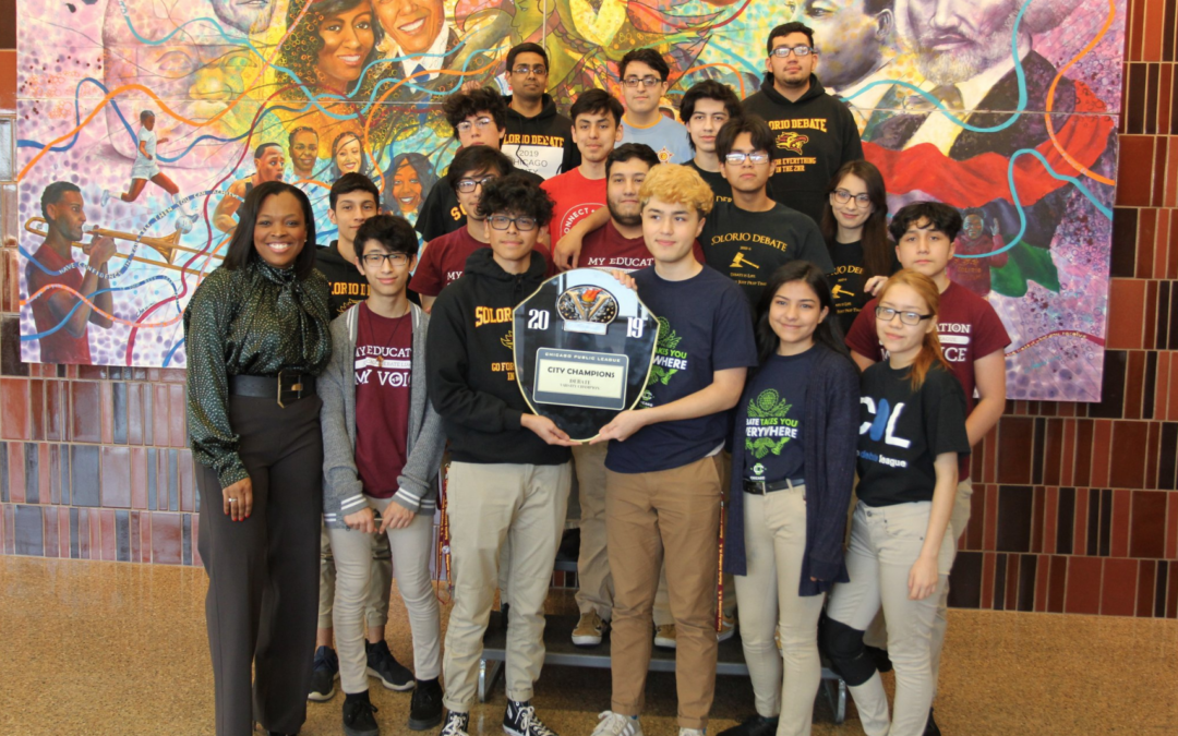 Solorio High School Awarded Multiple Honors from Chicago Debates